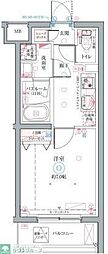 クレヴィスタ成増 1Kの間取図画像