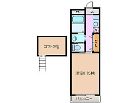 ノイハウスII 205 ｜ 三重県四日市市富田浜町（賃貸アパート1K・2階・22.00㎡） その2