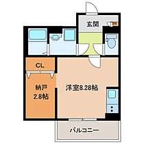 ＭＡＲＵＭＩ(マルミ) 203 ｜ 三重県四日市市東富田町（賃貸マンション1R・2階・30.41㎡） その2