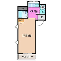 ポラリスハイツ 201 ｜ 三重県四日市市松原町（賃貸マンション1K・2階・24.64㎡） その2