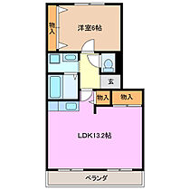 ファミーユ小杉 202 ｜ 三重県四日市市小杉町（賃貸マンション1LDK・2階・47.20㎡） その2