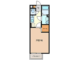 グランモア矢内谷 206 ｜ 三重県四日市市大矢知町（賃貸アパート1K・2階・26.27㎡） その2