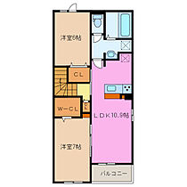 メゾン　ド　ノール 201 ｜ 三重県三重郡川越町大字北福崎（賃貸アパート2LDK・2階・59.14㎡） その2