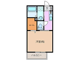 エミレーツＲ 107 ｜ 三重県三重郡川越町大字当新田（賃貸アパート1K・1階・28.24㎡） その2