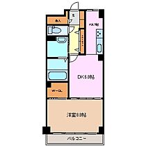 グリーンベル 405 ｜ 三重県四日市市本郷町（賃貸マンション1LDK・4階・49.02㎡） その2