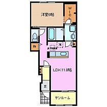 コンフォート富田I 102 ｜ 三重県四日市市富田一色町（賃貸アパート1LDK・1階・50.03㎡） その2