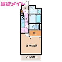 三重県三重郡川越町大字豊田（賃貸マンション1K・1階・26.60㎡） その2