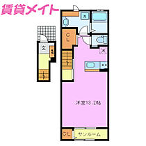 三重県三重郡川越町大字南福崎（賃貸アパート1R・2階・40.74㎡） その2