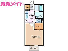 三重県三重郡川越町大字豊田（賃貸アパート1K・1階・30.27㎡） その2