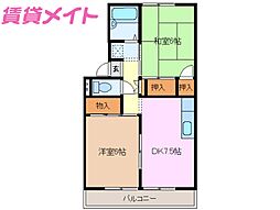プレジール三宅　D