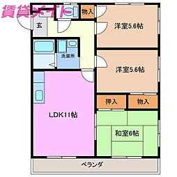 ソシアルドミール西館 4階