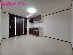 ノアール白須賀 2階1DKのリビング/ダイニング