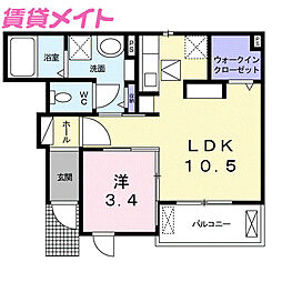 ツヴァイ中川 1階