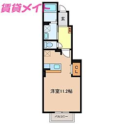 エターナルヴィラ 1階/-