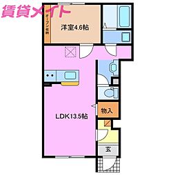 仮)四日市市小杉町新築アパート 1階