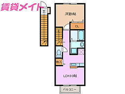 ヴィラ サンフォレスト 2階