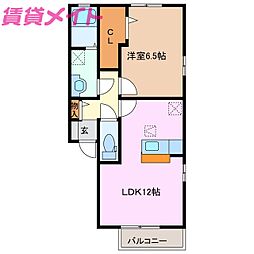 フィオーレ阿倉川　B