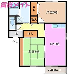 アヴェニュー霞ヶ浦 A棟 2階