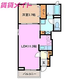 シェリッシェ 1階
