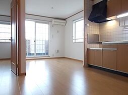 木之元壱番館 2階2LDKのリビング/ダイニング