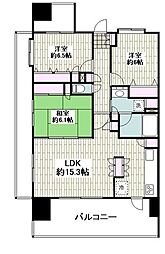日神パレステージ湘南平塚 7階3LDKの間取り