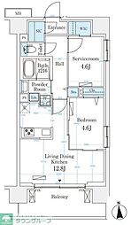 間取図画像 1SLDK