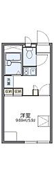 レオパレススマイル 1Kの間取図画像