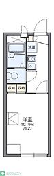 レオパレスカルチェ 1Kの間取図画像