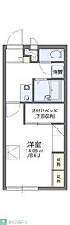 レオパレス蔵ノ前 1Kの間取図画像