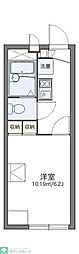 レオパレスすばる1 1Kの間取図画像