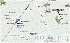 ASTILE碑文谷 107 ｜ 東京都目黒区碑文谷３丁目10-6（賃貸マンション1LDK・1階・51.85㎡） その13