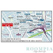 プライムアーバン松濤 302 ｜ 東京都渋谷区松濤２丁目12-4（賃貸マンション1LDK・3階・53.48㎡） その14