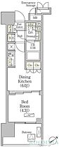 パークヴィラ恵比寿 402 ｜ 東京都渋谷区恵比寿３丁目38-15（賃貸マンション1DK・4階・25.20㎡） その2