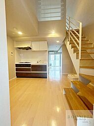 カスタリア中目黒 604 6階1LDKのリビング/ダイニング