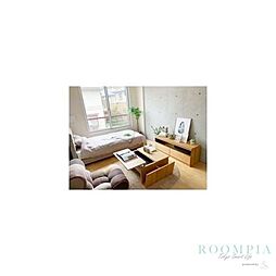 ブランシェ洗足 205 2階ワンルームのリビング/ダイニング