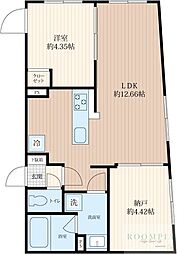間取図画像 1SLDK