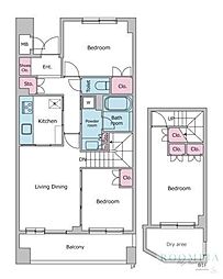 レジディア世田谷弦巻 1階