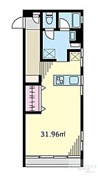 サードリハイツ本館 4階