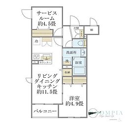 La　Perla　桜新町 2階/203