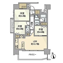 レジデンシャル品川中延グランクラス 13階