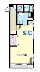 サードリハイツ本館 4階