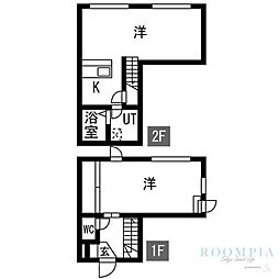 ザクラスグランドレジデンス 1LDKの間取図画像