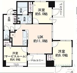 ラ・フォルム池尻大橋 3階