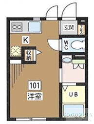 ベルーガ下北沢 1階/101