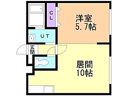 リバーサイドＮ24 4階