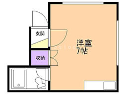 間取図画像 ワンルーム