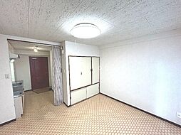 三共ハイツ 203 2階1Kのリビング/ダイニング