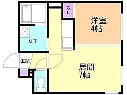 ラフィーネＮ23ウエスト 2階