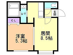 エスパニア札幌II 2階