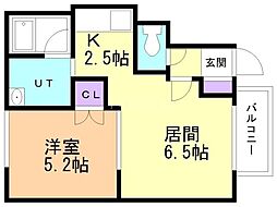 ユニハウス壱番館 2階/203